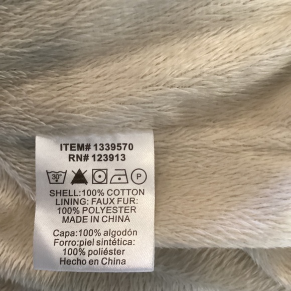 Jachs Girlfriend Flannel Faux Fur Button up shirt size X-Large gray purple plaid - Picture 9 of 9